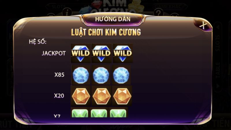 Nổ hũ kim cương – Trò chơi cực hấp dẫn giúp bạn thắng lớn
